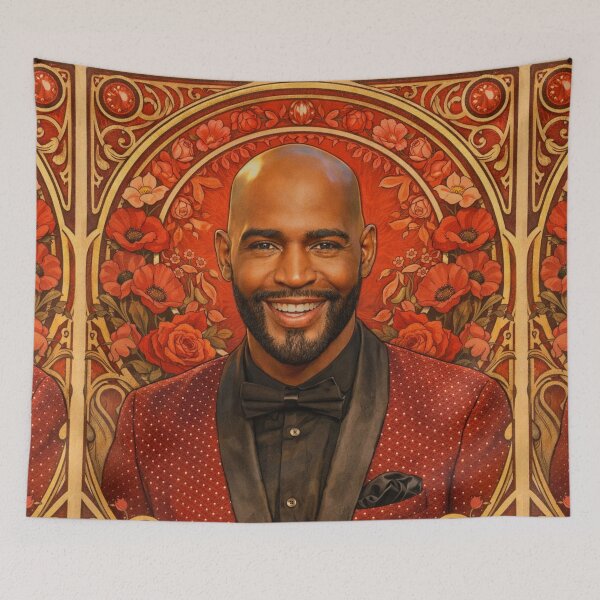 Item preview, Karamo Brown (Portrait A. Mucha) designed and sold by ~ Th*mas ~.