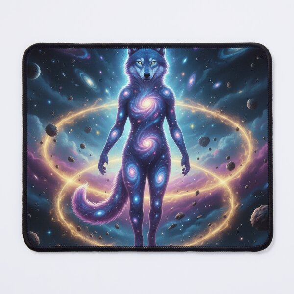 Item preview, Cosmic Wolf - Nebula designed and sold by Cosmic Zoo.