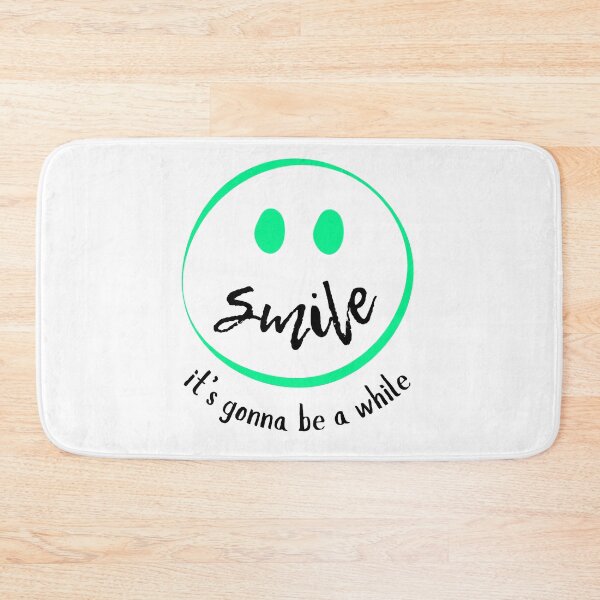 Item preview, Ironic Smile – Existential Humor Minimalist Vibes - Neon Green designed and sold by SunandShade.