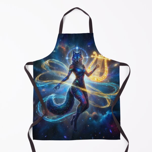 Item preview, Cosmic Wolf - Lyra designed and sold by Cosmic Zoo.