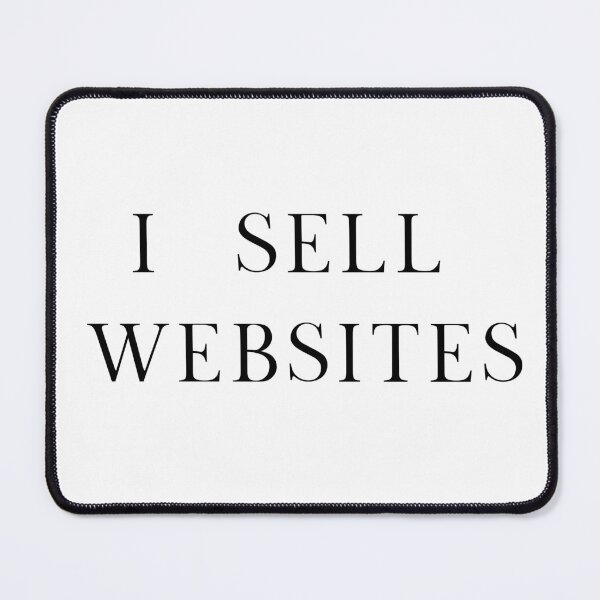 Item preview, I Sell Websites – Web Developer & Online Business Minimal Design designed and sold by LEOdesignerArt.