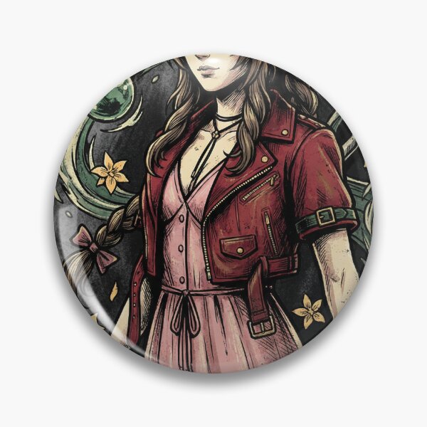 Item preview, Aerith FF7 T-Shirt | Ancient Cetra White Materia JRPG Apparel designed and sold by Senpaiwaves.