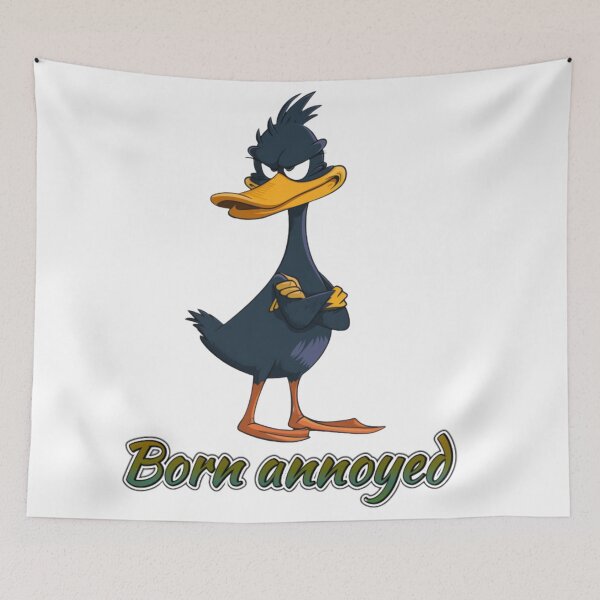 Item preview, Sassy Duck Reactions - Born Annoyed Duck Meme designed and sold by MiraLumeStudio.
