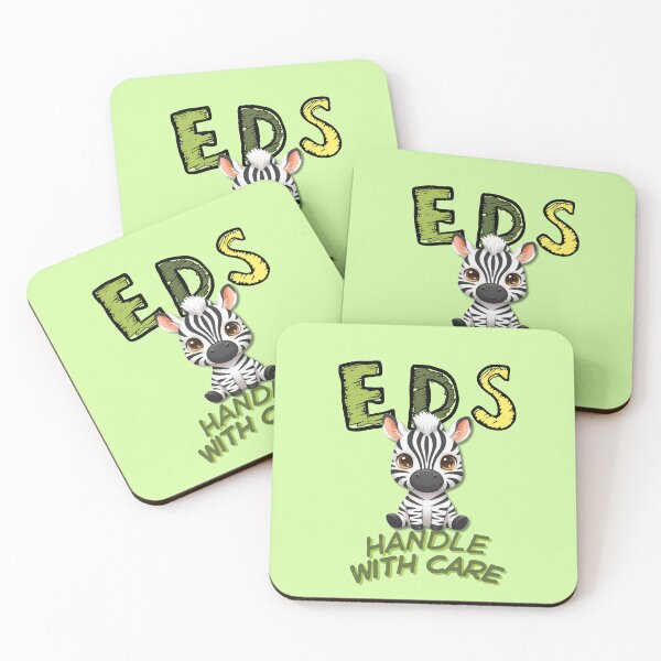 Item preview, Kids Chronic Illness EDS Zebra Green designed and sold by pulse_retail.