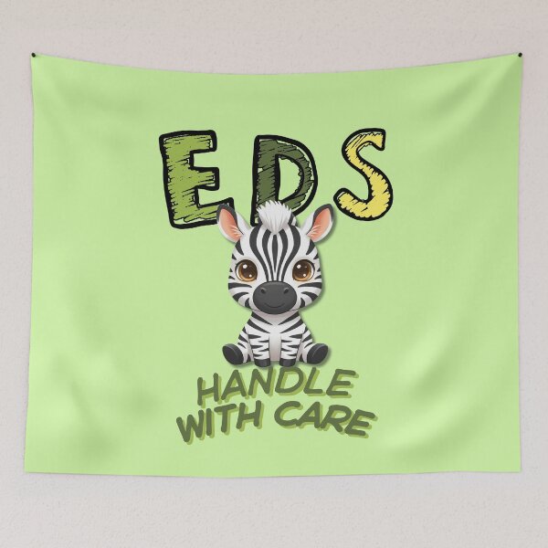 Item preview, Kids Chronic Illness EDS Zebra Green designed and sold by pulse_retail.