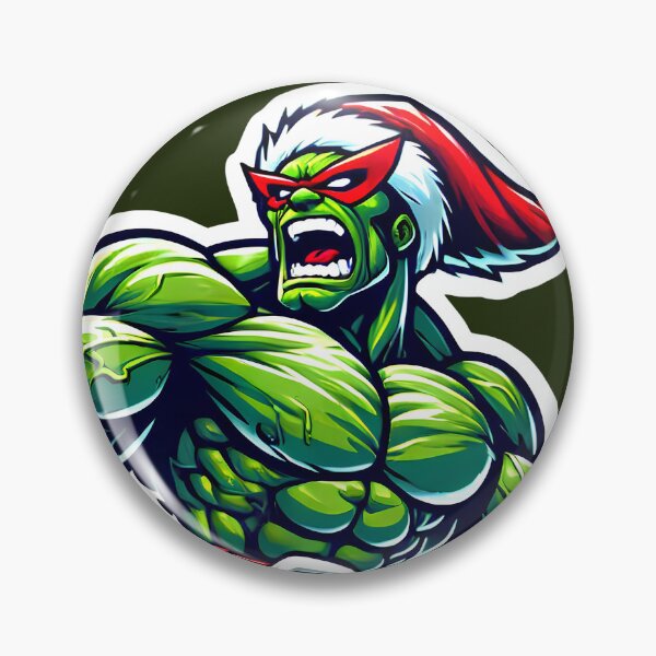 Item preview, Christmas Hulk Muscle Rage Illustration designed and sold by BloomVera.