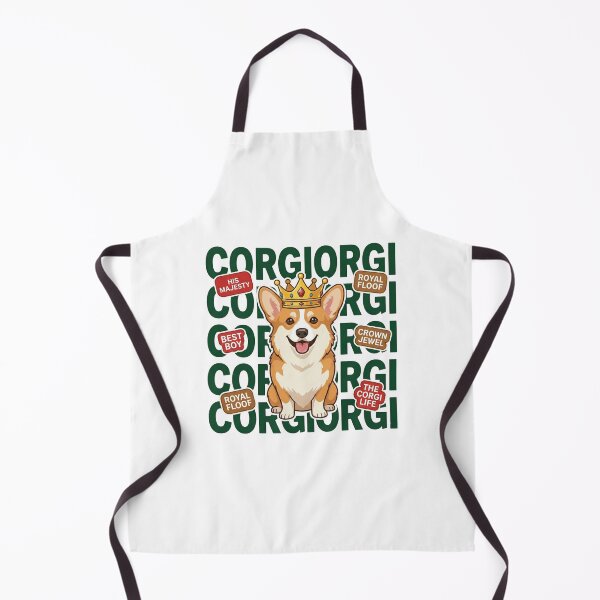 Item preview, Funny Corgi Sploot Lazy Dog Cartoon designed and sold by ArtzyFlow.
