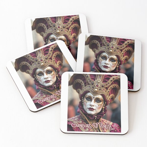 Item preview, Carnevale di Venezia – Regal Masked Elegance designed and sold by ForeverPrintsOK.