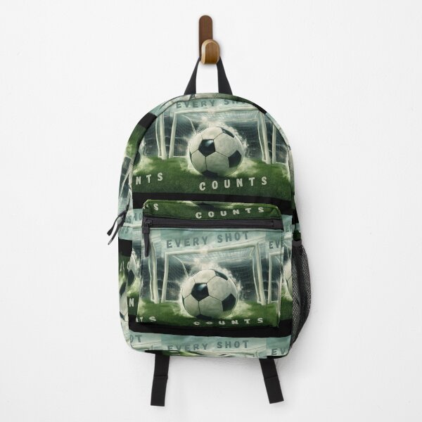 Item preview, Every Shot Counts Dramatic Soccer Ball in Rain designed and sold by SkymarArt.