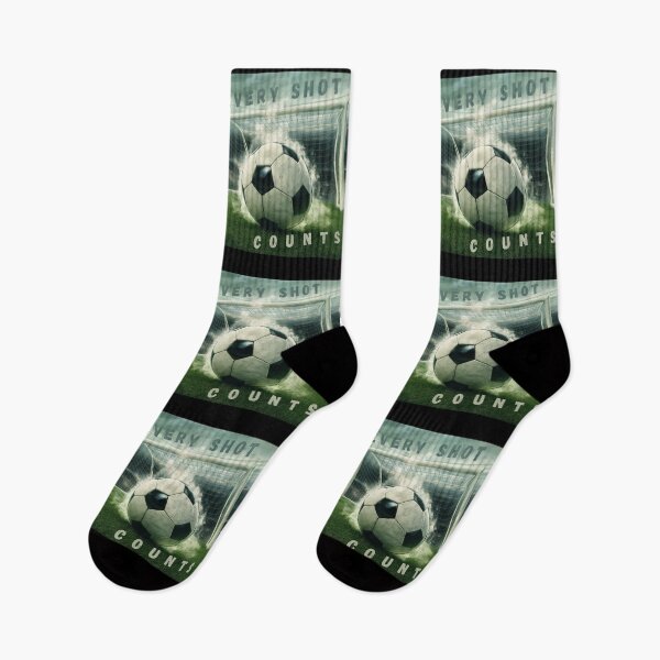 Item preview, Every Shot Counts Dramatic Soccer Ball in Rain designed and sold by SkymarArt.