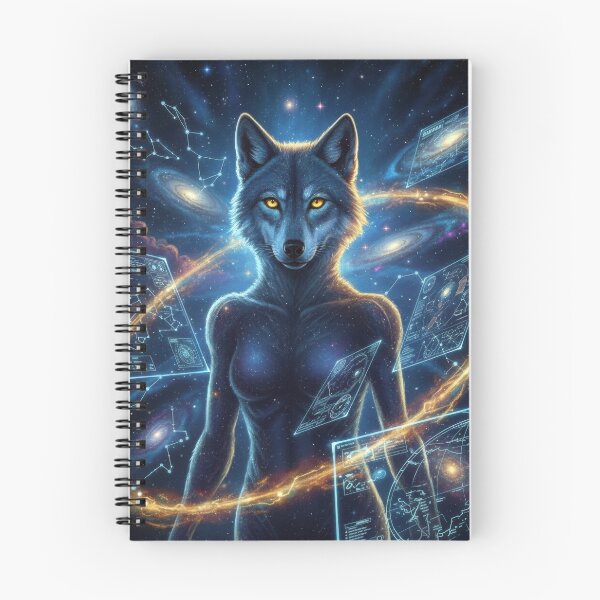 Item preview, Cosmic Wolf - Astra designed and sold by Cosmic Zoo.