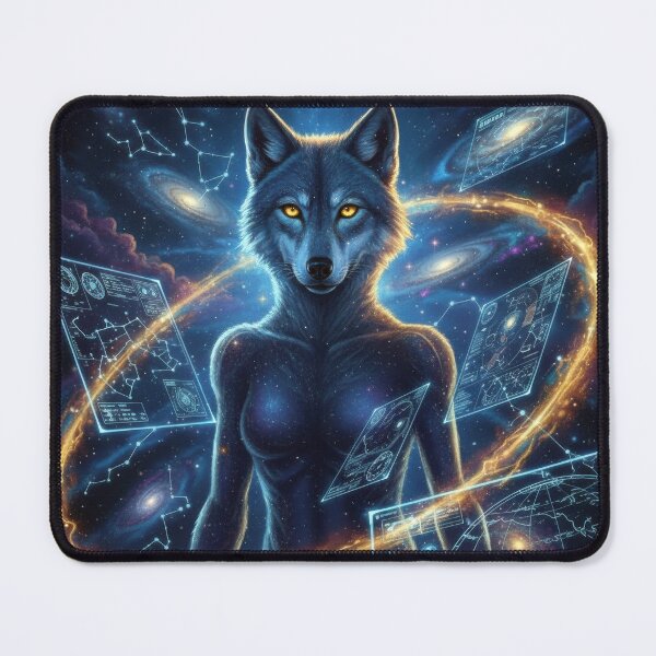 Item preview, Cosmic Wolf - Astra designed and sold by Cosmic Zoo.