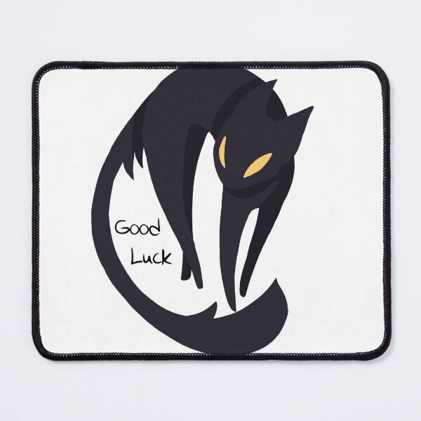 Item preview, Good Luck Black Cat designed and sold by Thistlegrove.