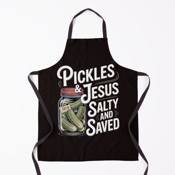 Item preview, Pickles Jesus Salty and Saved – Christian Humor for Pickle Fans designed and sold by Redgiant87x.