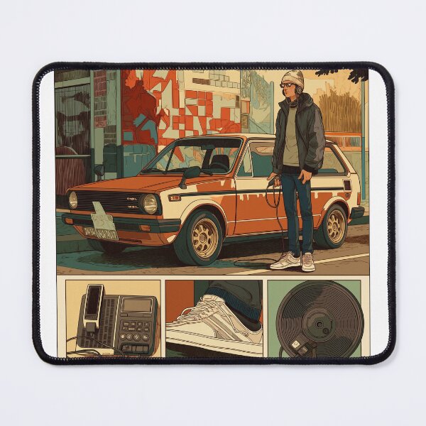 Item preview, Retro:vinyl,auto,telephone. designed and sold by Urban Vision Shop.