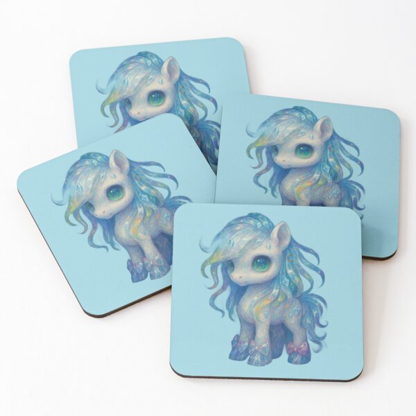 Item preview, Crystal Chibi Horse designed and sold by Ecosetereos.