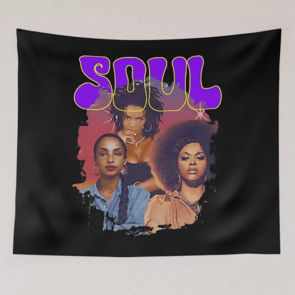 Item preview,  Beautiful Queen Of Soul - Lauryn Hill - Sade Adu - Jill Music Scott designed and sold by Ahmed-Khalil.