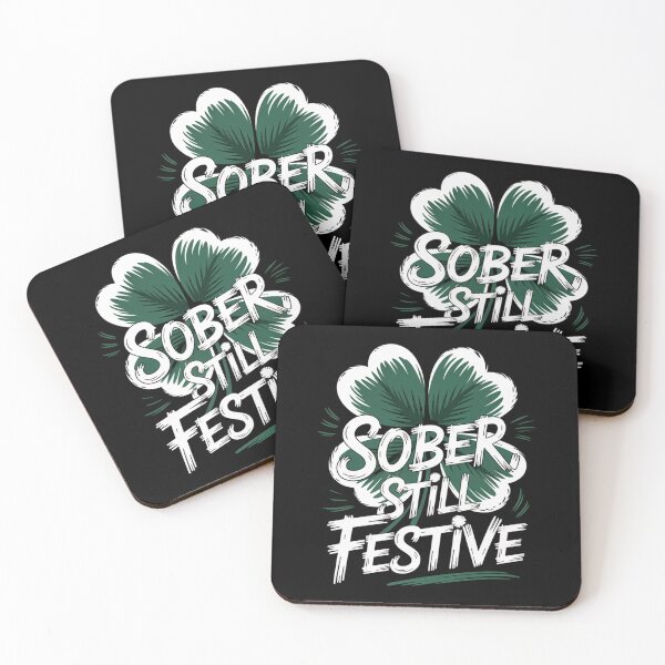 Item preview, Sober Still Festive designed and sold by theartfulaspie.
