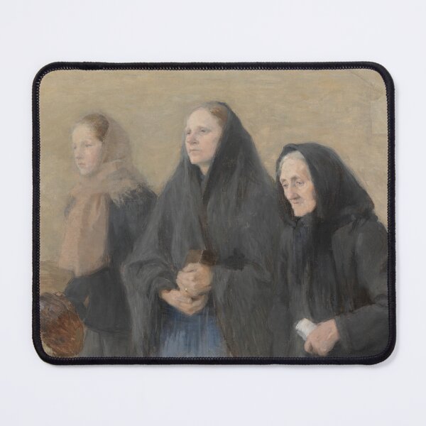 Item preview, Helene Schjerfbeck Churchgoers (Easter Morning), 1895 - 1900 designed and sold by Vintage Wall Art.