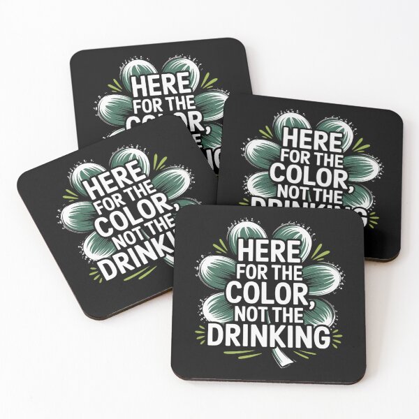 Item preview, Here for the Color Not the Drinking designed and sold by theartfulaspie.