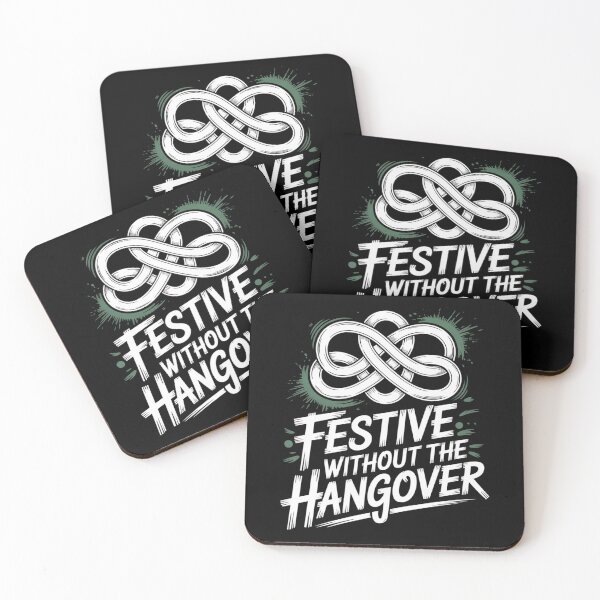 Item preview, Festive Without the Hangover designed and sold by theartfulaspie.