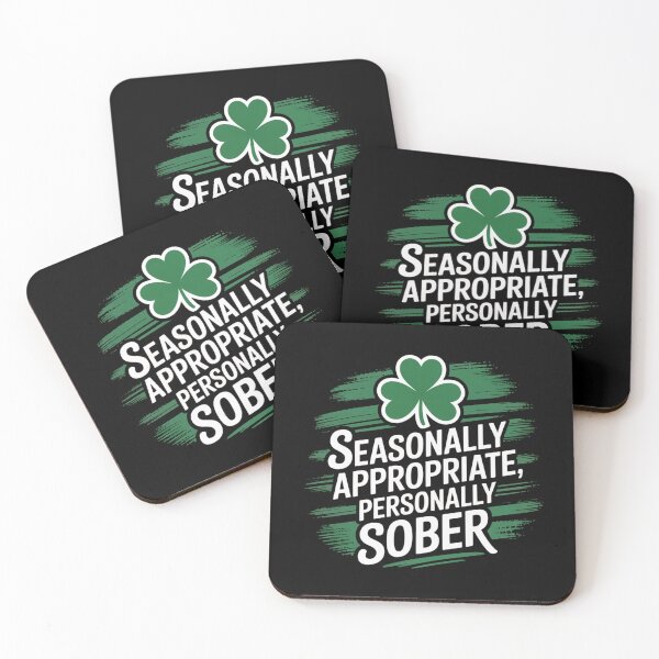 Item preview, Seasonally Appropriate Personally Sober designed and sold by theartfulaspie.