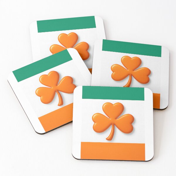 Item preview, Irish Ireland Tricolor with Orange Shamrock designed and sold by OliDesigns.