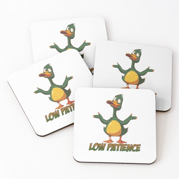 Item preview, Sassy Duck Reactions - Low Patience Duck Meme designed and sold by MiraLumeStudio.