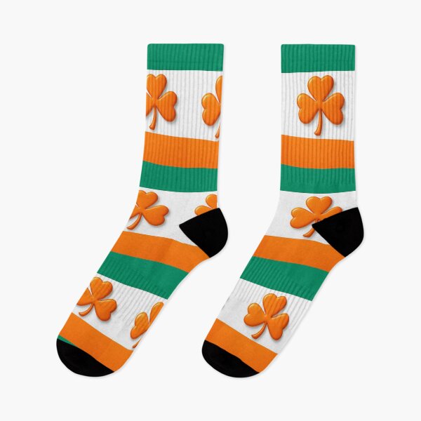 Item preview, Irish Ireland Tricolor with Orange Shamrock designed and sold by OliDesigns.