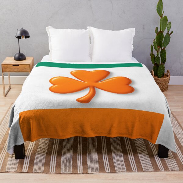 Item preview, Irish Ireland Tricolor with Orange Shamrock designed and sold by OliDesigns.