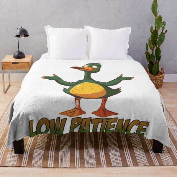Item preview, Sassy Duck Reactions - Low Patience Duck Meme designed and sold by MiraLumeStudio.