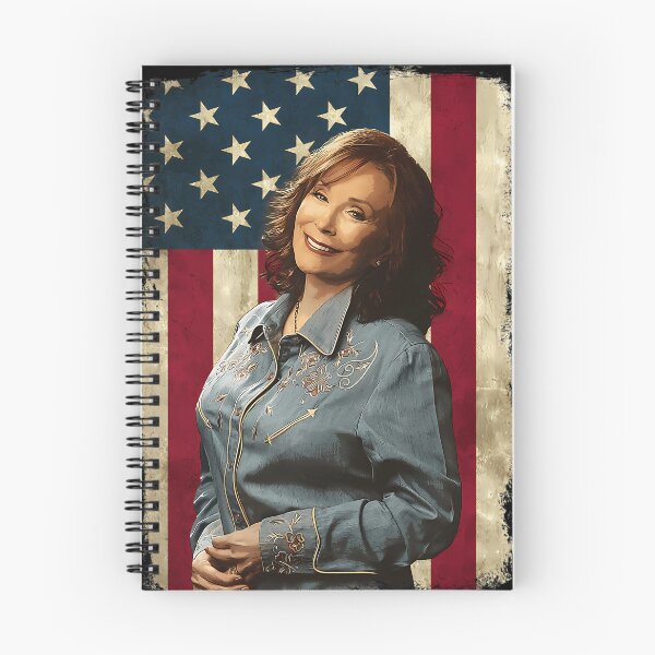 Item preview, American Flag Loretta Lynn Legend designed and sold by Ahmed-Khalil.