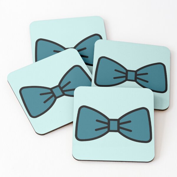 Item preview, Blue Bow Tie Stickers Prints Posters Wall Art Magnet Home Coffee Cup Decoration TShirt Stationary Notebook Magnet Hat Kitchen Work School Office Redbubble Shop designed and sold by Saritas Boutique Shop.