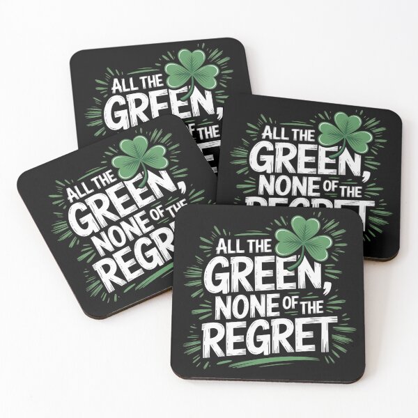 Item preview, All the Green None of the Regret designed and sold by theartfulaspie.