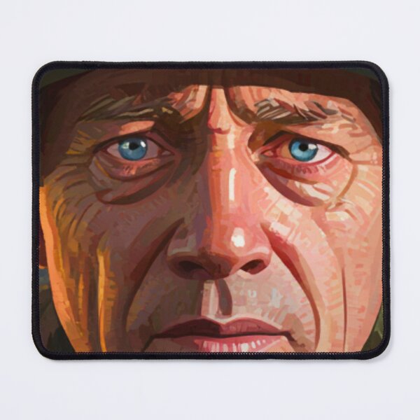 Item preview, A powerful impressionist portrait of a determined soldier on the battlefield, capturing the intensity and courage of military life." designed and sold by kamelouari.