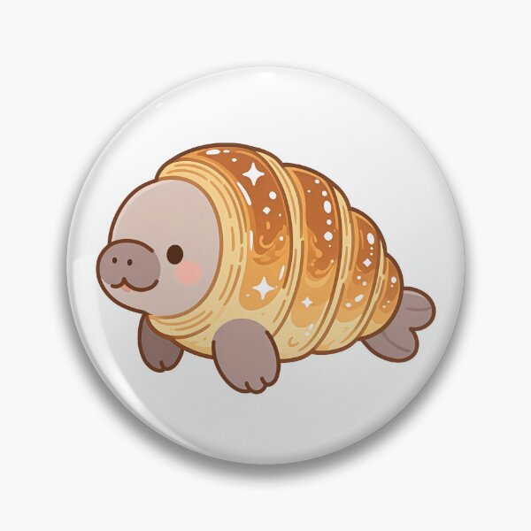 Artikelvorschau, Croissant Manatee entworfen und verkauft von Kimicute.
