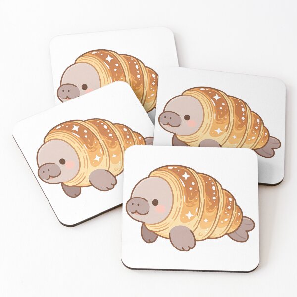 Item preview, Croissant Manatee  designed and sold by Kimicute.