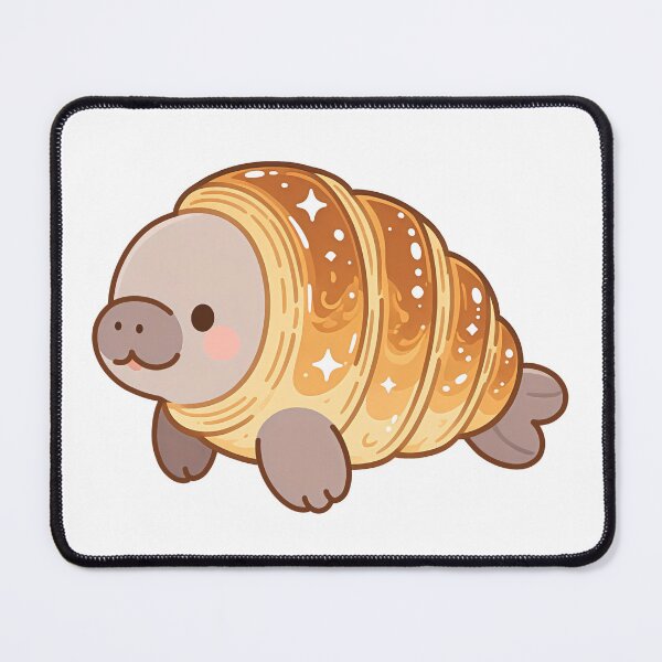 Item preview, Croissant Manatee  designed and sold by Kimicute.