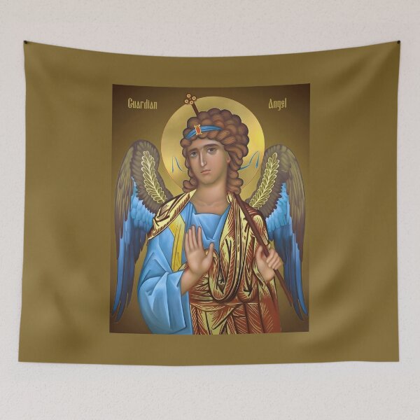 Item preview, Guardian Angel Orthodox Icon designed and sold by orthodox-icon.