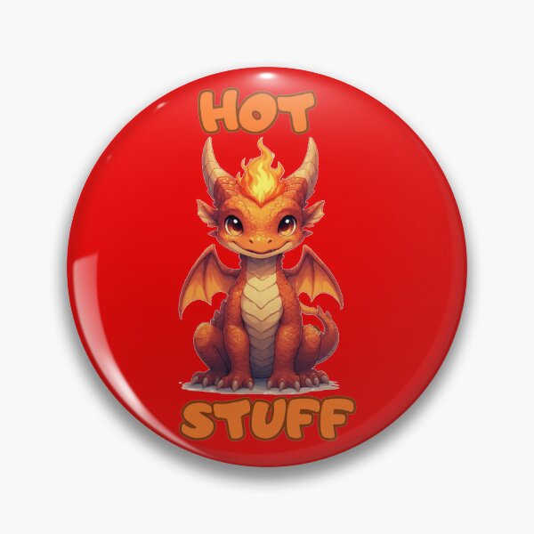 Item preview, Hot Stuff Dragon designed and sold by Dragons Hoard Designs.