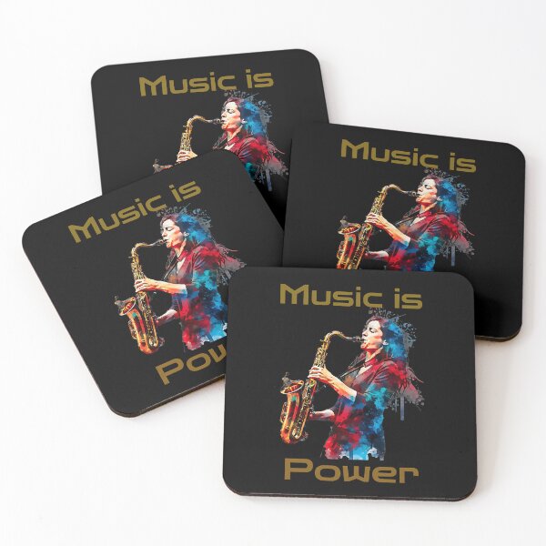 Item preview, Music is Power designed and sold by UrbanPrts.