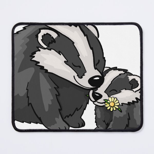 Item preview, Brenda the badger and her baby designed and sold by TJsFoxDen.