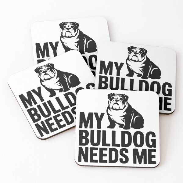 Item preview, My Bulldog Needs Me designed and sold by theartfulaspie.