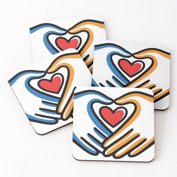 Item preview, Heart Embrace by Twin Hands designed and sold by ArtEmotionsImages.