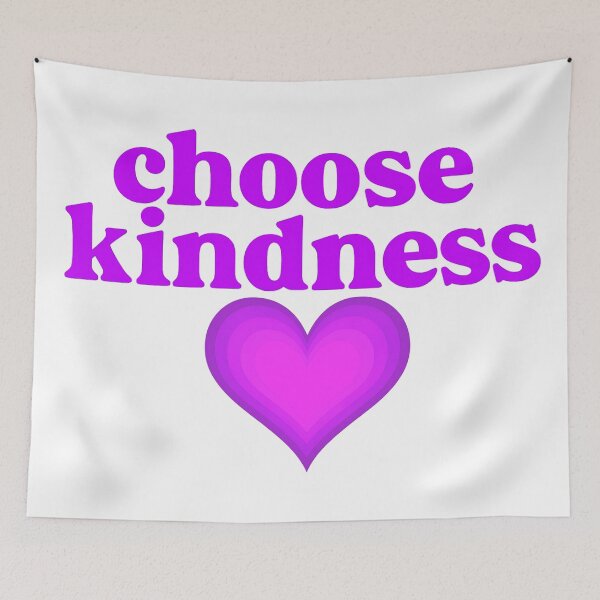 Item preview, Choose Kindness – Colorful Heart Positivity Design designed and sold by WilderRoads.