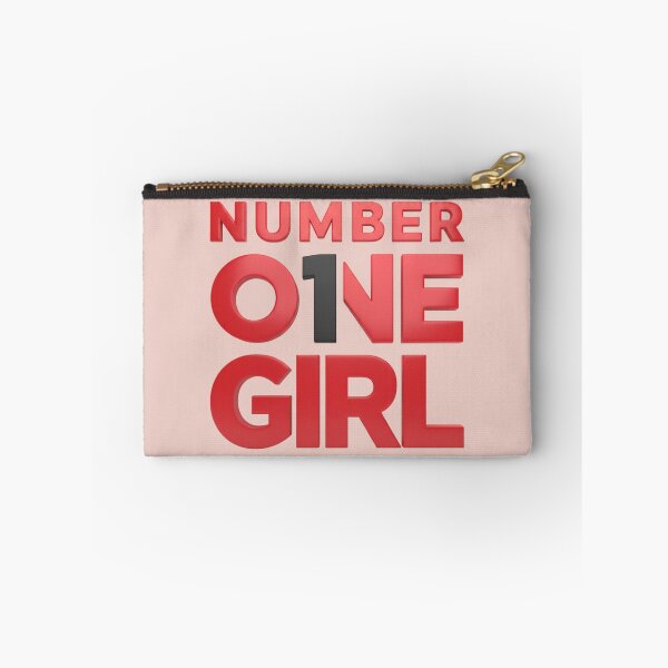 Item preview, Number One Girl – Bold 3D Typography Design designed and sold by Psycho-Crazy.