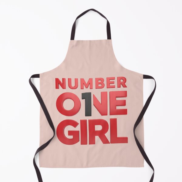 Item preview, Number One Girl – Bold 3D Typography Design designed and sold by Psycho-Crazy.