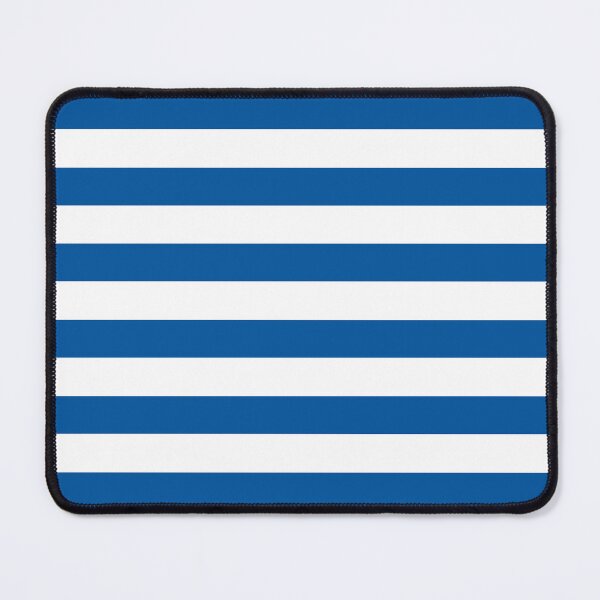 Item preview, Minimalist Blue and White Horizontal Stripes designed and sold by BreisaBurman.