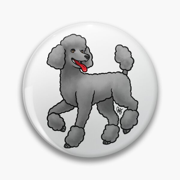 Item preview, Dog - Standard Poodle - Miami Gray designed and sold by Jennifer Stolzer.
