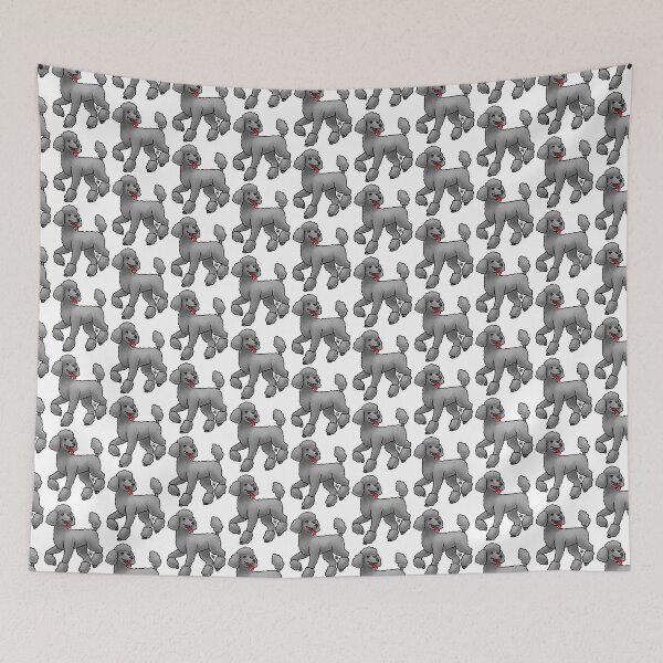 Item preview, Dog - Standard Poodle - Miami Gray designed and sold by Jennifer Stolzer.